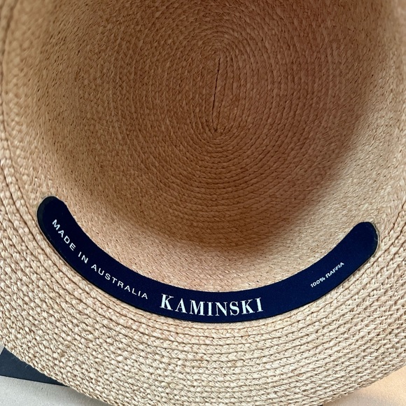 Vintage Handmade Kaminski Australia Raffia Hat Gorgeous, Classic, Trendy, Luxury - Picture 6 of 14